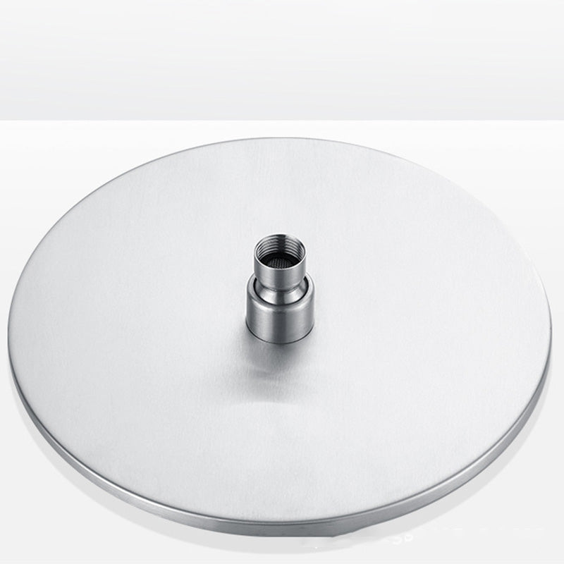 Ceiling Mounted Metal Shower Head Modern Home Fixed Shower Head Clearhalo 'Bathroom Remodel & Bathroom Fixtures' 'Home Improvement' 'home_improvement' 'home_improvement_shower_heads' 'Shower Heads' 'shower_heads' 'Showers & Bathtubs Plumbing' 'Showers & Bathtubs' 6246855