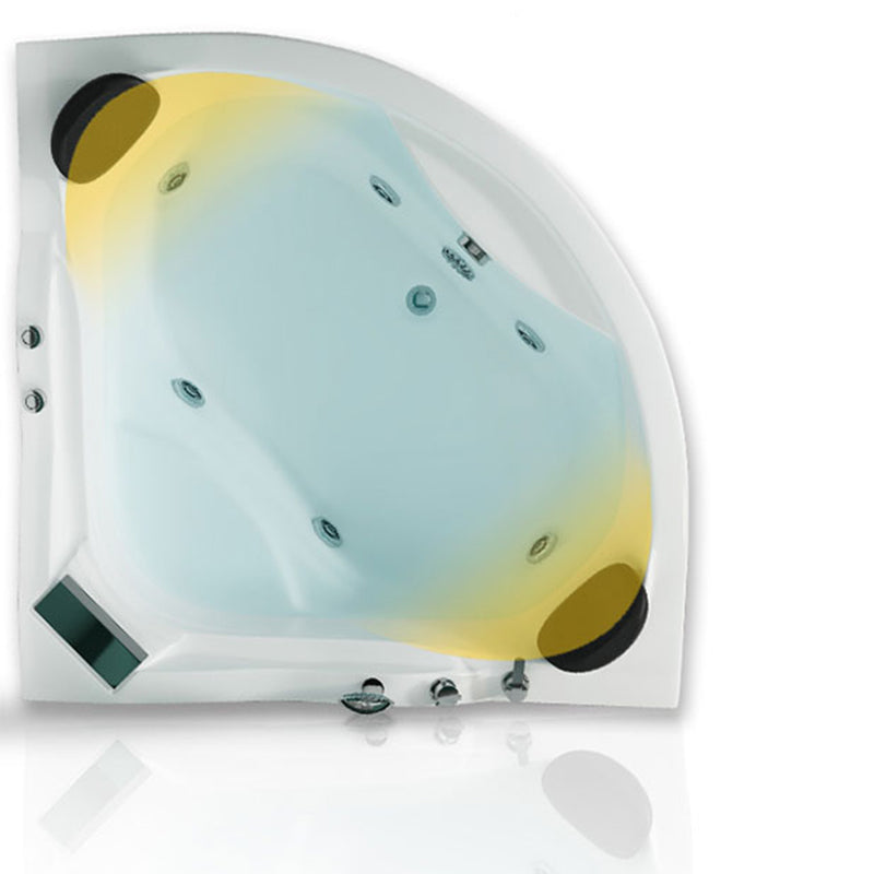 Modern Free Form Bathroom Bathtub Soaking with Drain Bath Tub Clearhalo 'Bathroom Remodel & Bathroom Fixtures' 'Bathtubs' 'Home Improvement' 'home_improvement' 'home_improvement_bathtubs' 'Showers & Bathtubs' 6250310