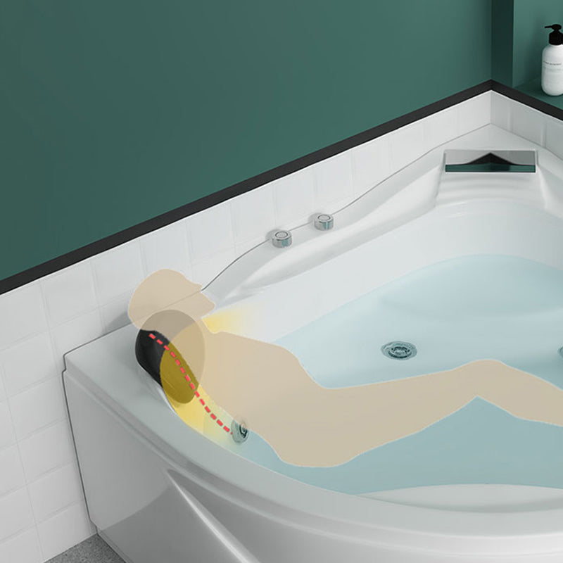 Modern Free Form Bathroom Bathtub Soaking with Drain Bath Tub Clearhalo 'Bathroom Remodel & Bathroom Fixtures' 'Bathtubs' 'Home Improvement' 'home_improvement' 'home_improvement_bathtubs' 'Showers & Bathtubs' 6250314