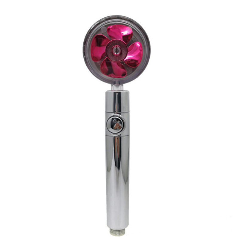 Plastic Handheld Shower Head Standard Round Spray Head with Swivel Red Without Filter Element Clearhalo 'Bathroom Remodel & Bathroom Fixtures' 'Home Improvement' 'home_improvement' 'home_improvement_shower_heads' 'Shower Heads' 'shower_heads' 'Showers & Bathtubs Plumbing' 'Showers & Bathtubs' 6254795