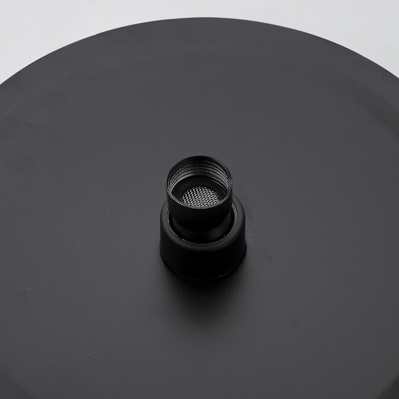 Contemporary Style Shower Head Plastic Fixed Shower Head with Shape of Round and Square Clearhalo 'Bathroom Remodel & Bathroom Fixtures' 'Home Improvement' 'home_improvement' 'home_improvement_shower_heads' 'Shower Heads' 'shower_heads' 'Showers & Bathtubs Plumbing' 'Showers & Bathtubs' 6254809