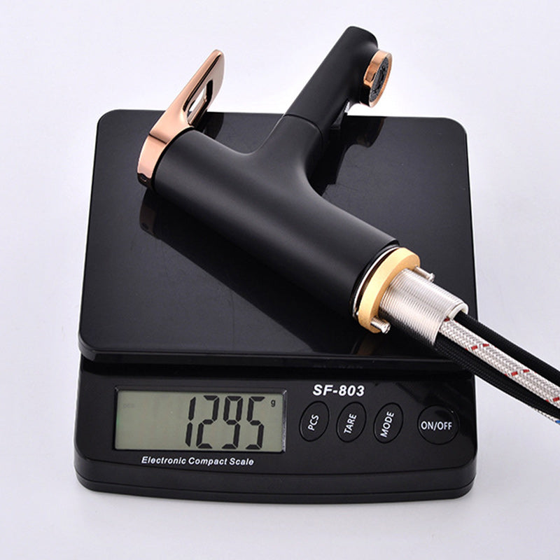 Contemporary Copper Vessel Faucet Lever Handles Retractable Low Arc Vessel Faucet Clearhalo 'Bathroom Remodel & Bathroom Fixtures' 'Bathroom Sink Faucets' 'Bathroom Sinks & Faucet Components' 'bathroom_sink_faucets' 'Home Improvement' 'home_improvement' 'home_improvement_bathroom_sink_faucets' 6255502