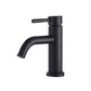 Contemporary Vessel Faucet Single Handle Low Arc Copper Vessel Faucet Clearhalo 'Bathroom Remodel & Bathroom Fixtures' 'Bathroom Sink Faucets' 'Bathroom Sinks & Faucet Components' 'bathroom_sink_faucets' 'Home Improvement' 'home_improvement' 'home_improvement_bathroom_sink_faucets' 6255533