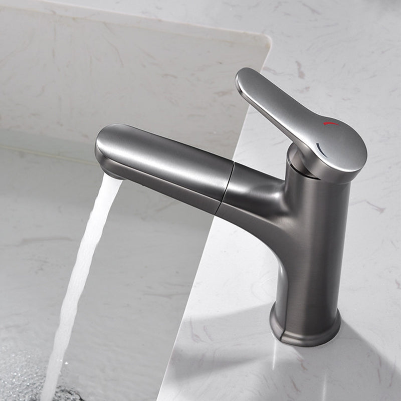 Modern 1-Handle Faucet with Water Dispenser Copper with Pull out Sprayer Faucet Clearhalo 'Home Improvement' 'home_improvement' 'home_improvement_kitchen_faucets' 'Kitchen Faucets' 'Kitchen Remodel & Kitchen Fixtures' 'Kitchen Sinks & Faucet Components' 'kitchen_faucets' 6255563
