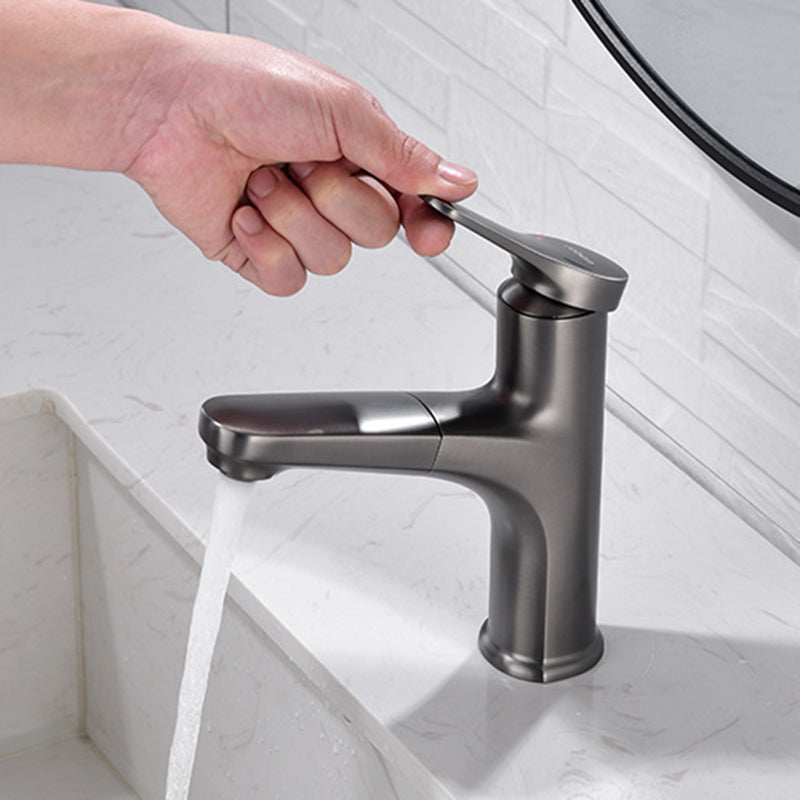 Modern 1-Handle Faucet with Water Dispenser Copper with Pull out Sprayer Faucet Clearhalo 'Home Improvement' 'home_improvement' 'home_improvement_kitchen_faucets' 'Kitchen Faucets' 'Kitchen Remodel & Kitchen Fixtures' 'Kitchen Sinks & Faucet Components' 'kitchen_faucets' 6255564