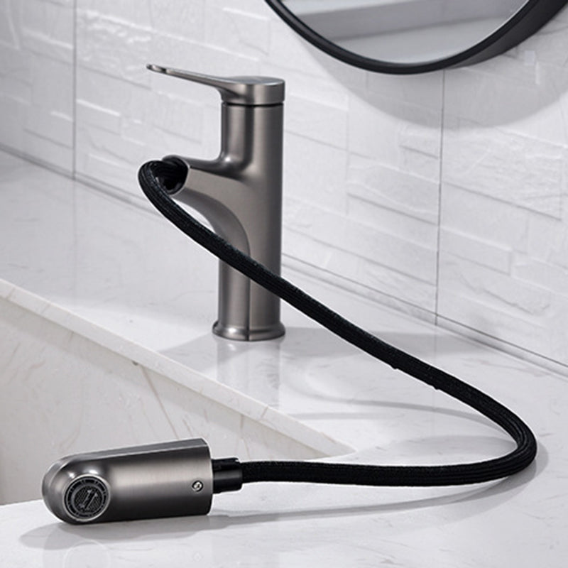 Modern 1-Handle Faucet with Water Dispenser Copper with Pull out Sprayer Faucet Clearhalo 'Home Improvement' 'home_improvement' 'home_improvement_kitchen_faucets' 'Kitchen Faucets' 'Kitchen Remodel & Kitchen Fixtures' 'Kitchen Sinks & Faucet Components' 'kitchen_faucets' 6255565