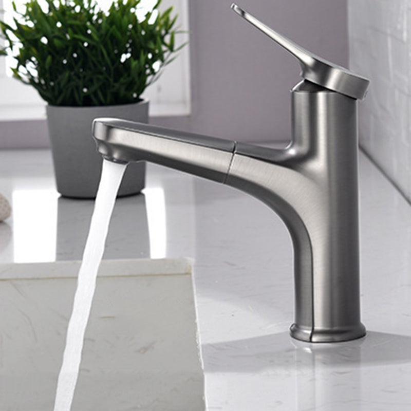Modern 1-Handle Faucet with Water Dispenser Copper with Pull out Sprayer Faucet Clearhalo 'Home Improvement' 'home_improvement' 'home_improvement_kitchen_faucets' 'Kitchen Faucets' 'Kitchen Remodel & Kitchen Fixtures' 'Kitchen Sinks & Faucet Components' 'kitchen_faucets' 6255566