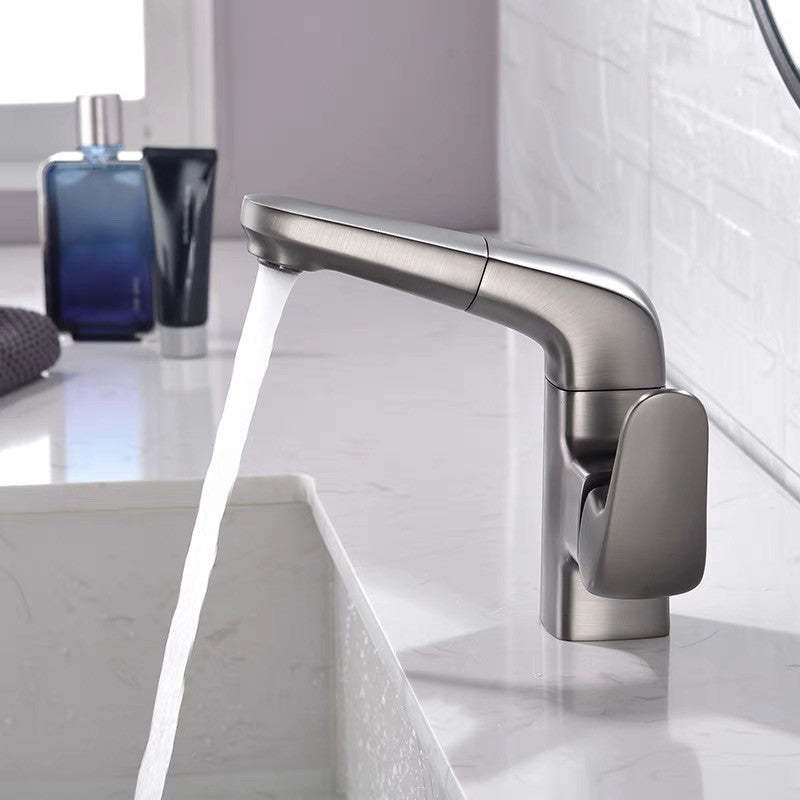 Modern Faucets 1-Handle and 1-Hole Single Level Low Profile Bar Faucet Clearhalo 'Home Improvement' 'home_improvement' 'home_improvement_kitchen_faucets' 'Kitchen Faucets' 'Kitchen Remodel & Kitchen Fixtures' 'Kitchen Sinks & Faucet Components' 'kitchen_faucets' 6255643
