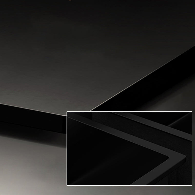 Contemporary Style Sink Set Stainless Steel Friction Resistant Quiet Sink Set for Kitchen Clearhalo 'Home Improvement' 'home_improvement' 'home_improvement_kitchen_sinks' 'Kitchen Remodel & Kitchen Fixtures' 'Kitchen Sinks & Faucet Components' 'Kitchen Sinks' 'kitchen_sinks' 6255733