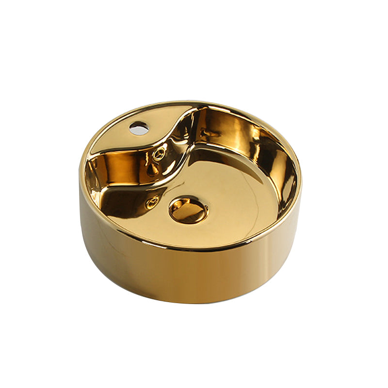 Modern Bathroom Sink Metal Rectangular with Pop-Up Drain and Faucet Vessel Bathroom Sink Clearhalo 'Bathroom Remodel & Bathroom Fixtures' 'Bathroom Sinks & Faucet Components' 'Bathroom Sinks' 'bathroom_sink' 'Home Improvement' 'home_improvement' 'home_improvement_bathroom_sink' 6256091