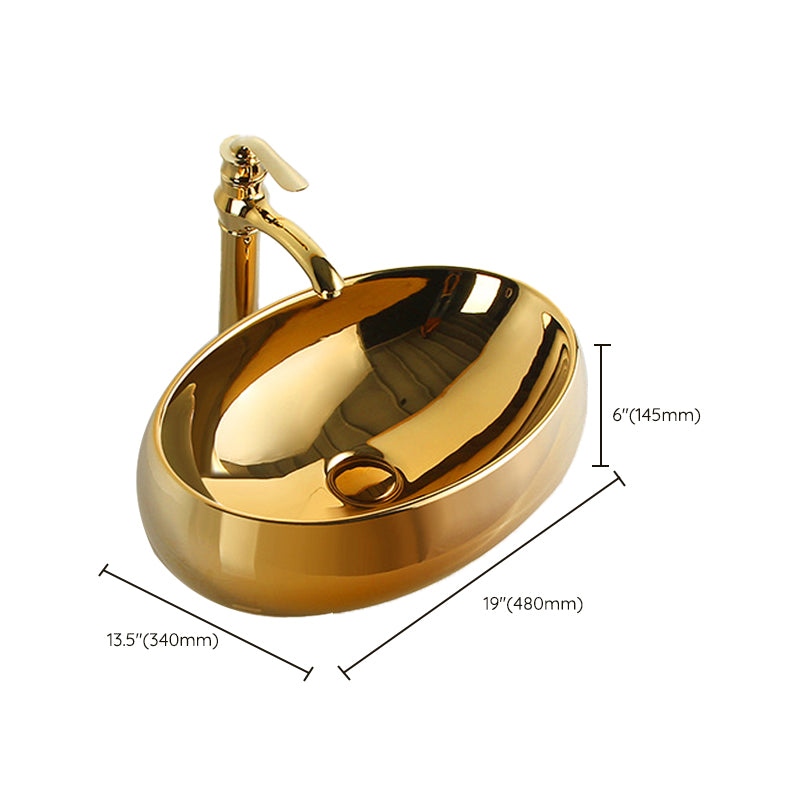 Modern Bathroom Sink Metal Rectangular with Pop-Up Drain and Faucet Vessel Bathroom Sink Clearhalo 'Bathroom Remodel & Bathroom Fixtures' 'Bathroom Sinks & Faucet Components' 'Bathroom Sinks' 'bathroom_sink' 'Home Improvement' 'home_improvement' 'home_improvement_bathroom_sink' 6256108