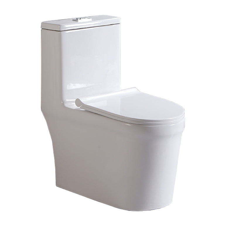 Siphon Jet Urine Toilet One-Piece Toilet Porcelain Floor Mounted Flush Toilet 15"L x 28"W x 31"H Clearhalo 'Bathroom Remodel & Bathroom Fixtures' 'Home Improvement' 'home_improvement' 'home_improvement_toilets' 'Toilets & Bidets' 'Toilets' 6262309