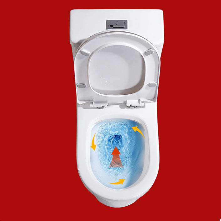Siphon Jet Urine Toilet One-Piece Toilet Porcelain Floor Mounted Flush Toilet Clearhalo 'Bathroom Remodel & Bathroom Fixtures' 'Home Improvement' 'home_improvement' 'home_improvement_toilets' 'Toilets & Bidets' 'Toilets' 6262310