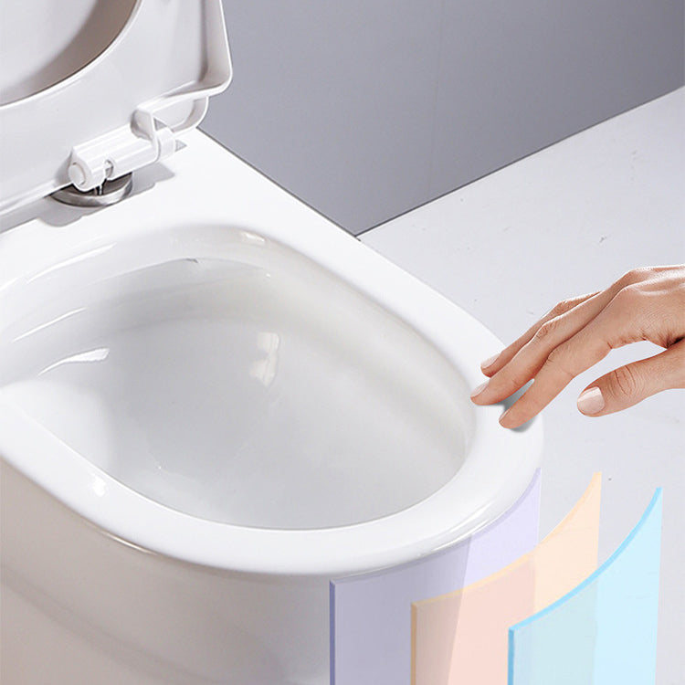 Siphon Jet Urine Toilet One-Piece Toilet Porcelain Floor Mounted Flush Toilet Clearhalo 'Bathroom Remodel & Bathroom Fixtures' 'Home Improvement' 'home_improvement' 'home_improvement_toilets' 'Toilets & Bidets' 'Toilets' 6262312