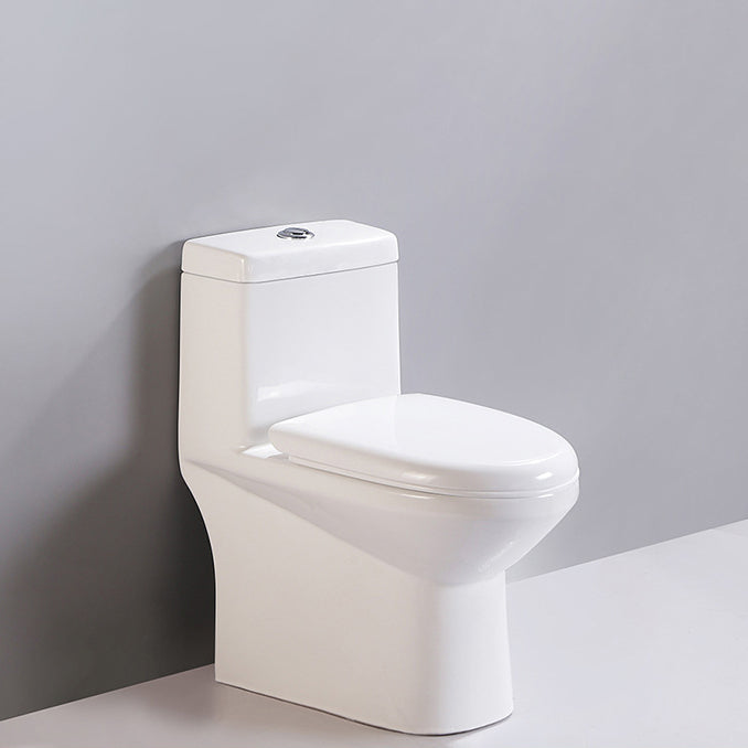 Siphon Jet Urine Toilet One-Piece Toilet Porcelain Floor Mounted Flush Toilet Clearhalo 'Bathroom Remodel & Bathroom Fixtures' 'Home Improvement' 'home_improvement' 'home_improvement_toilets' 'Toilets & Bidets' 'Toilets' 6262323