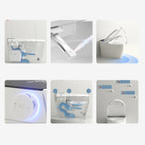 Modern Porcelain Toilet Bowl Floor Mounted All-In-One Urine Toilet Clearhalo 'Bathroom Remodel & Bathroom Fixtures' 'Home Improvement' 'home_improvement' 'home_improvement_toilets' 'Toilets & Bidets' 'Toilets' 6262340