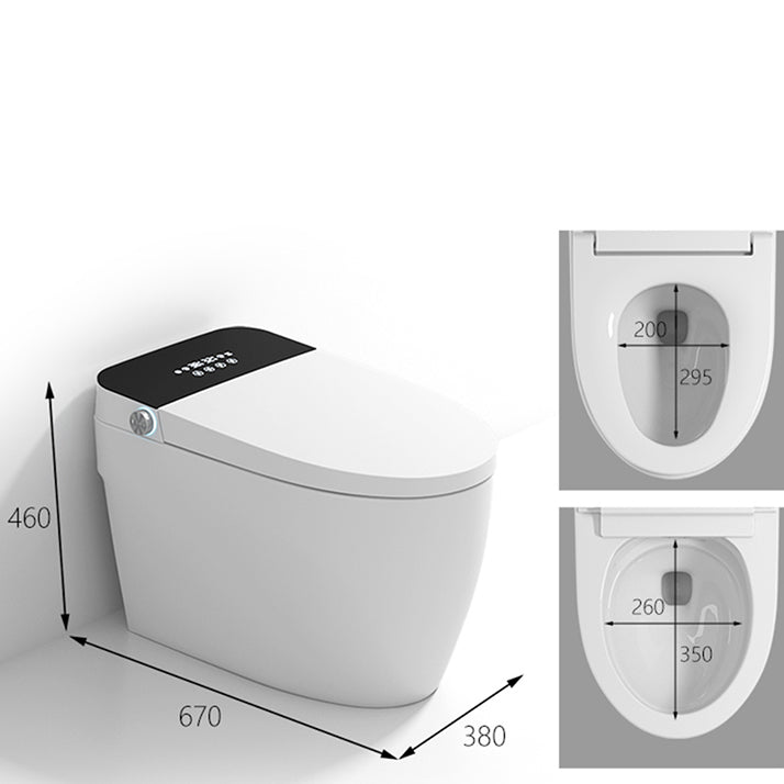 Modern Porcelain Toilet Bowl Floor Mounted All-In-One Urine Toilet Clearhalo 'Bathroom Remodel & Bathroom Fixtures' 'Home Improvement' 'home_improvement' 'home_improvement_toilets' 'Toilets & Bidets' 'Toilets' 6262356