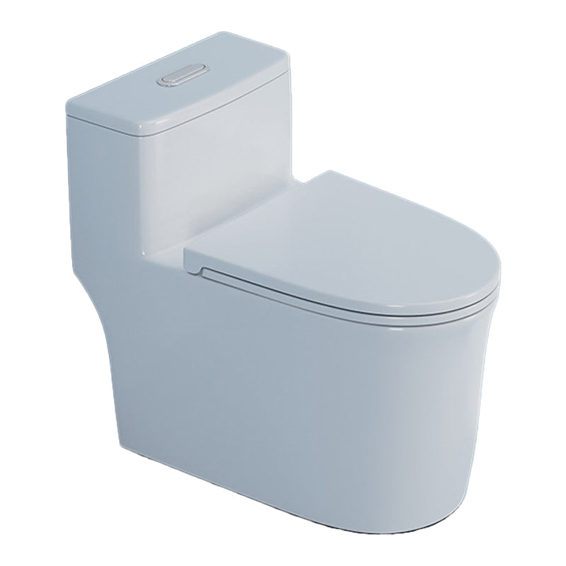 Contemporary Floor Mounted Toilet Bowl One-Piece Toilet for Washroom 16"L x 27"W x 25"H 16" Clearhalo 'Bathroom Remodel & Bathroom Fixtures' 'Home Improvement' 'home_improvement' 'home_improvement_toilets' 'Toilets & Bidets' 'Toilets' 6262405