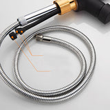 Modern 1-Handle Faucet 1-Hole with Water Dispenser Copper Pull down Faucet Clearhalo 'Home Improvement' 'home_improvement' 'home_improvement_kitchen_faucets' 'Kitchen Faucets' 'Kitchen Remodel & Kitchen Fixtures' 'Kitchen Sinks & Faucet Components' 'kitchen_faucets' 6272600