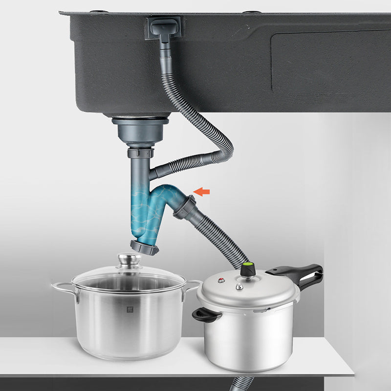 Contemporary Kitchen Sink Stainless Steel Friction Resistant Drop-In Kitchen Sink Clearhalo 'Home Improvement' 'home_improvement' 'home_improvement_kitchen_sinks' 'Kitchen Remodel & Kitchen Fixtures' 'Kitchen Sinks & Faucet Components' 'Kitchen Sinks' 'kitchen_sinks' 6272698