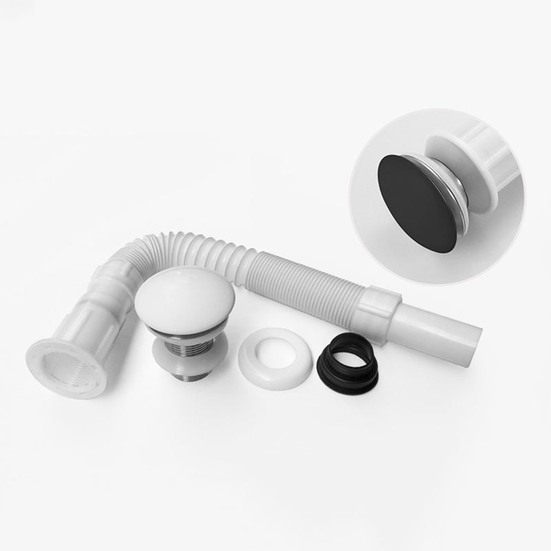 Modern Bathroom Sink Porcelain Rectangular with Pop-Up Drain and Faucet Wash Stand Clearhalo 'Bathroom Remodel & Bathroom Fixtures' 'Bathroom Sinks & Faucet Components' 'Bathroom Sinks' 'bathroom_sink' 'Home Improvement' 'home_improvement' 'home_improvement_bathroom_sink' 6272728