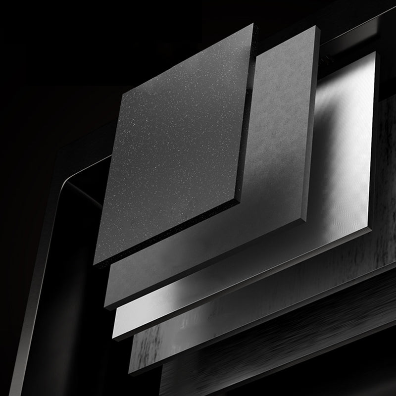 Contemporary Sink Set Stainless Steel Friction Resistant Sink Set for Kitchen Clearhalo 'Home Improvement' 'home_improvement' 'home_improvement_kitchen_sinks' 'Kitchen Remodel & Kitchen Fixtures' 'Kitchen Sinks & Faucet Components' 'Kitchen Sinks' 'kitchen_sinks' 6272865