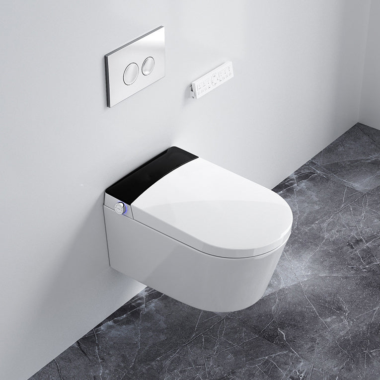Contemporary 1-Piece Bidet Toilet Wall Mount Toilet Bowl for Washroom Clearhalo 'Bathroom Remodel & Bathroom Fixtures' 'Home Improvement' 'home_improvement' 'home_improvement_toilets' 'Toilets & Bidets' 'Toilets' 6274703