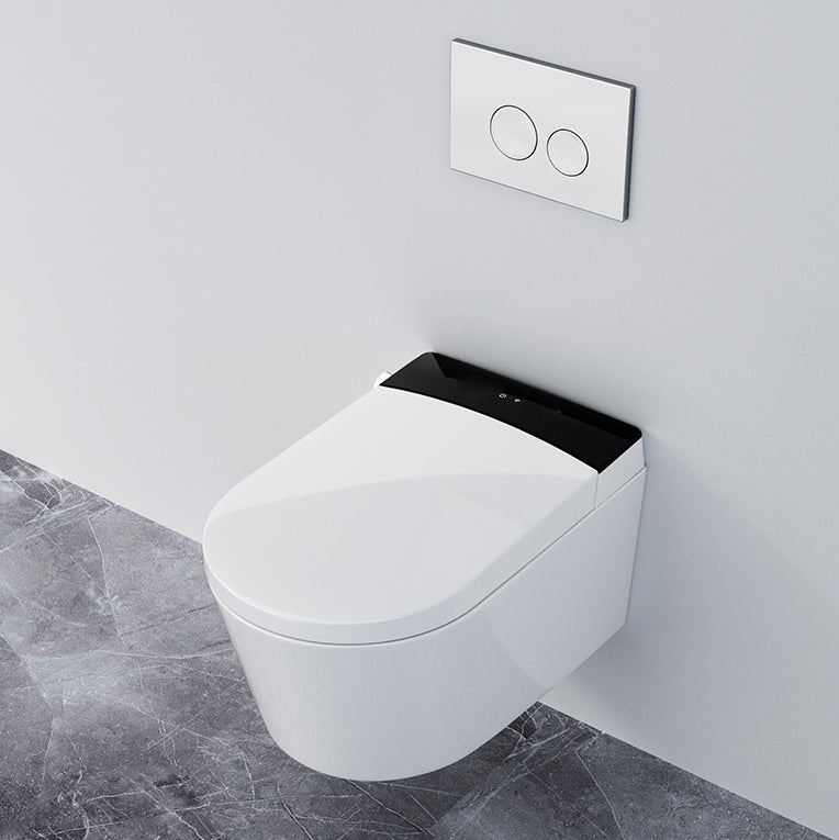 Contemporary 1-Piece Bidet Toilet Wall Mount Toilet Bowl for Washroom Clearhalo 'Bathroom Remodel & Bathroom Fixtures' 'Home Improvement' 'home_improvement' 'home_improvement_toilets' 'Toilets & Bidets' 'Toilets' 6274705
