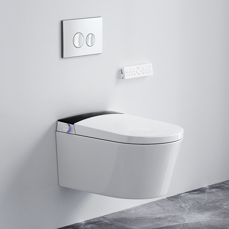 Contemporary 1-Piece Bidet Toilet Wall Mount Toilet Bowl for Washroom Clearhalo 'Bathroom Remodel & Bathroom Fixtures' 'Home Improvement' 'home_improvement' 'home_improvement_toilets' 'Toilets & Bidets' 'Toilets' 6274706