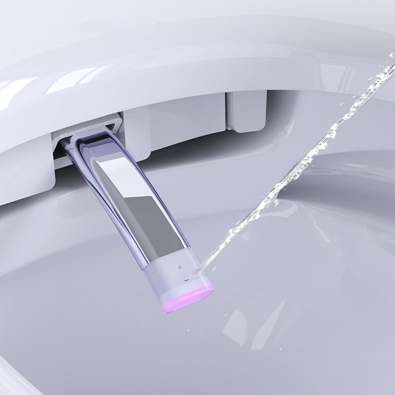 Contemporary 1-Piece Bidet Toilet Wall Mount Toilet Bowl for Washroom Clearhalo 'Bathroom Remodel & Bathroom Fixtures' 'Home Improvement' 'home_improvement' 'home_improvement_toilets' 'Toilets & Bidets' 'Toilets' 6274716