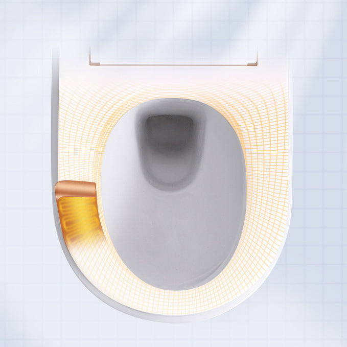 Contemporary 1-Piece Bidet Toilet Wall Mount Toilet Bowl for Washroom Clearhalo 'Bathroom Remodel & Bathroom Fixtures' 'Home Improvement' 'home_improvement' 'home_improvement_toilets' 'Toilets & Bidets' 'Toilets' 6274718