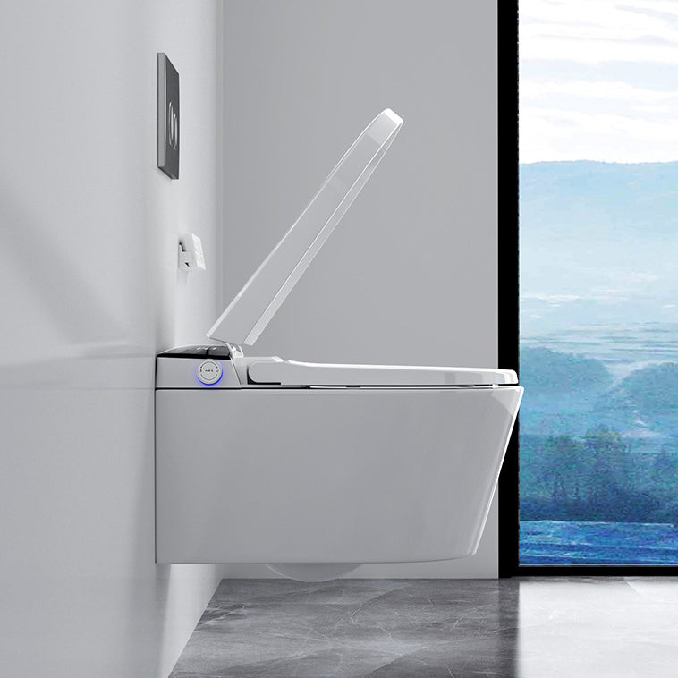 Contemporary 1-Piece Bidet Toilet Wall Mount Toilet Bowl for Washroom Clearhalo 'Bathroom Remodel & Bathroom Fixtures' 'Home Improvement' 'home_improvement' 'home_improvement_toilets' 'Toilets & Bidets' 'Toilets' 6274725