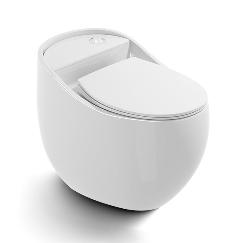 Concealed Tank Flush Toilet Modern One-Piece Toilet with Slow Close Seat White Clearhalo 'Bathroom Remodel & Bathroom Fixtures' 'Home Improvement' 'home_improvement' 'home_improvement_toilets' 'Toilets & Bidets' 'Toilets' 6274792