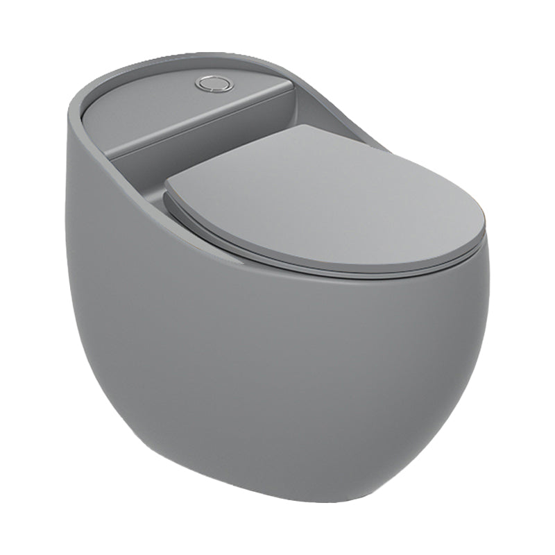 Concealed Tank Flush Toilet Modern One-Piece Toilet with Slow Close Seat Clearhalo 'Bathroom Remodel & Bathroom Fixtures' 'Home Improvement' 'home_improvement' 'home_improvement_toilets' 'Toilets & Bidets' 'Toilets' 6274798