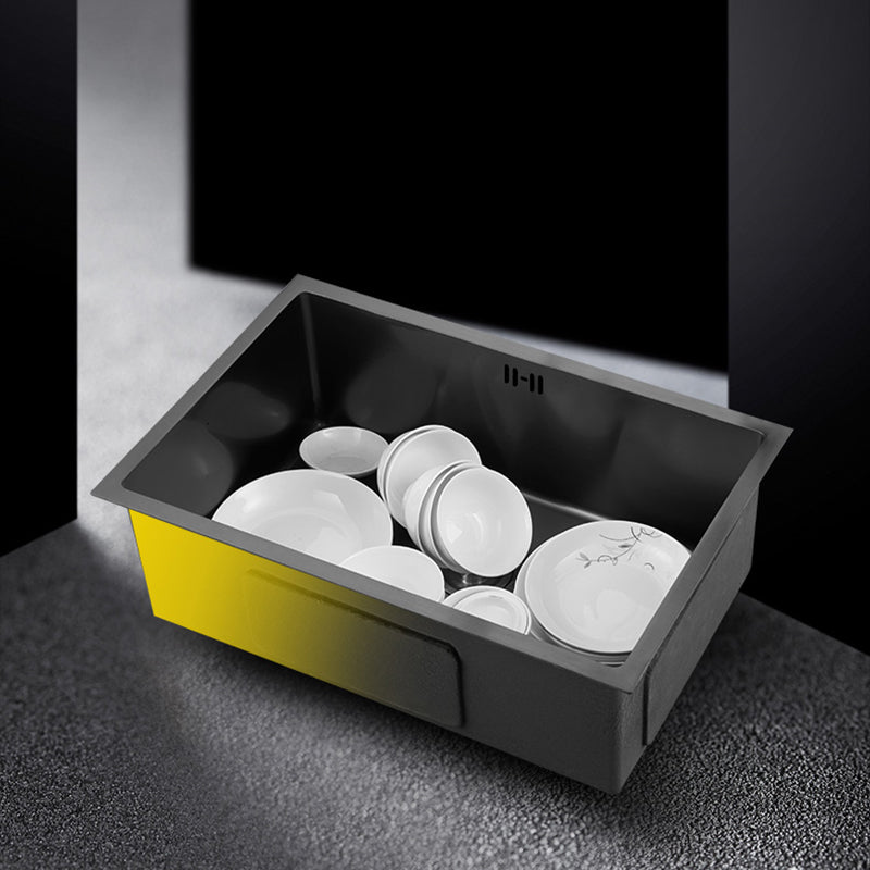 Classic Sink Stainless Steel Drop-In Friction Resistant Sink for Kitchen Clearhalo 'Home Improvement' 'home_improvement' 'home_improvement_kitchen_sinks' 'Kitchen Remodel & Kitchen Fixtures' 'Kitchen Sinks & Faucet Components' 'Kitchen Sinks' 'kitchen_sinks' 6284935