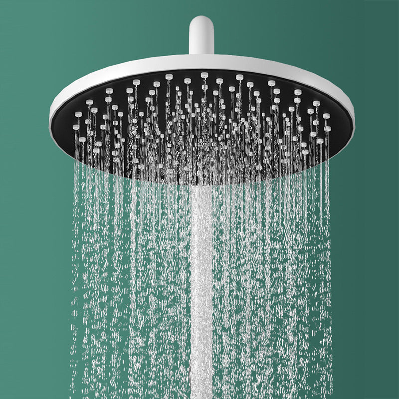 Modern Pressure Balanced Diverter Valve Shower Faucet Adjustable Shower System on Wall Clearhalo 'Bathroom Remodel & Bathroom Fixtures' 'Home Improvement' 'home_improvement' 'home_improvement_shower_faucets' 'Shower Faucets & Systems' 'shower_faucets' 'Showers & Bathtubs Plumbing' 'Showers & Bathtubs' 6285140