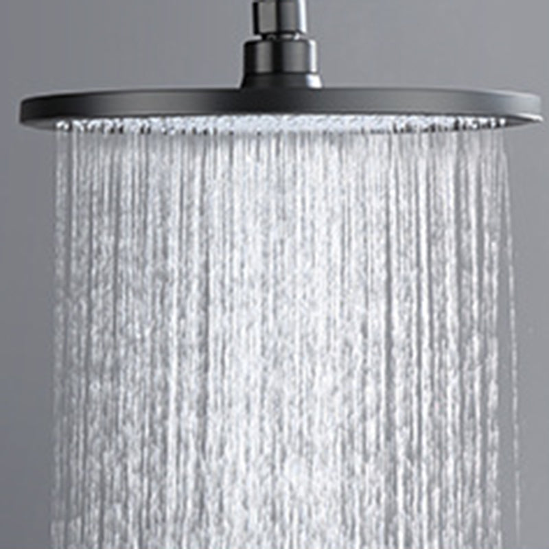 Wall Mounted Modern Square Metal Shower Adjustable Shower Head Shower Faucet Clearhalo 'Bathroom Remodel & Bathroom Fixtures' 'Home Improvement' 'home_improvement' 'home_improvement_shower_faucets' 'Shower Faucets & Systems' 'shower_faucets' 'Showers & Bathtubs Plumbing' 'Showers & Bathtubs' 6285182