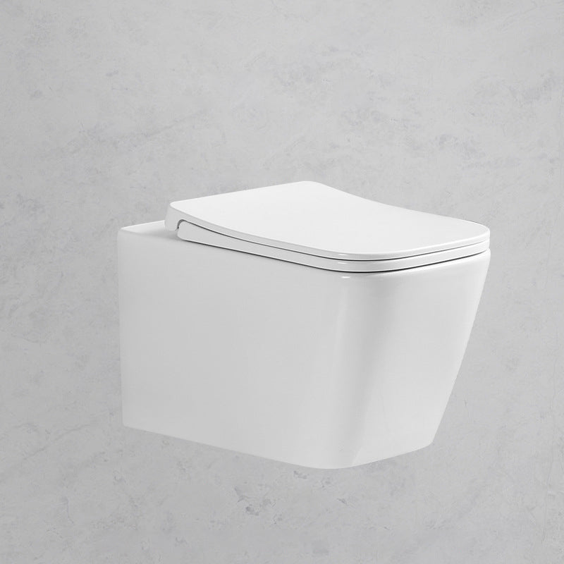 Wall Mount Flush Toilet Single Flush Modern One-Piece Toilet Urine Toilet 13"L x 20"W x 12"H Toilet Only Clearhalo 'Bathroom Remodel & Bathroom Fixtures' 'Home Improvement' 'home_improvement' 'home_improvement_toilets' 'Toilets & Bidets' 'Toilets' 6288229