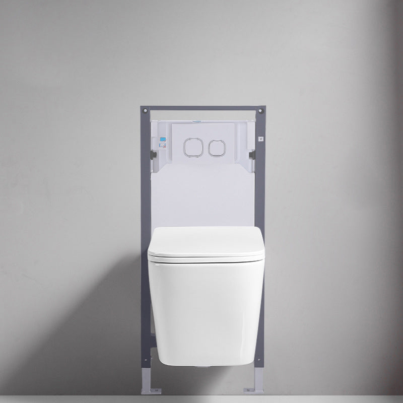 Wall Mount Flush Toilet Single Flush Modern One-Piece Toilet Urine Toilet Clearhalo 'Bathroom Remodel & Bathroom Fixtures' 'Home Improvement' 'home_improvement' 'home_improvement_toilets' 'Toilets & Bidets' 'Toilets' 6288230