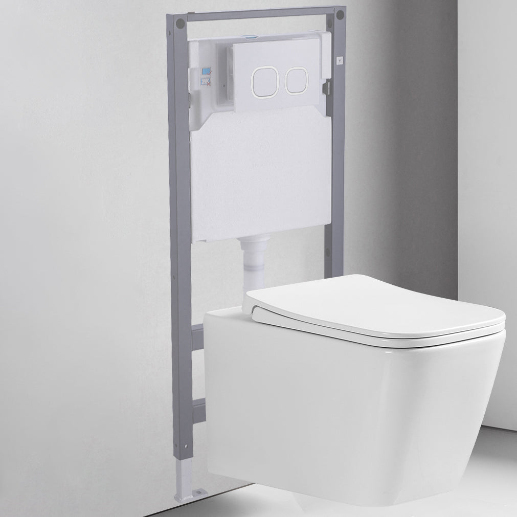 Wall Mount Flush Toilet Single Flush Modern One-Piece Toilet Urine Toilet Clearhalo 'Bathroom Remodel & Bathroom Fixtures' 'Home Improvement' 'home_improvement' 'home_improvement_toilets' 'Toilets & Bidets' 'Toilets' 6288232