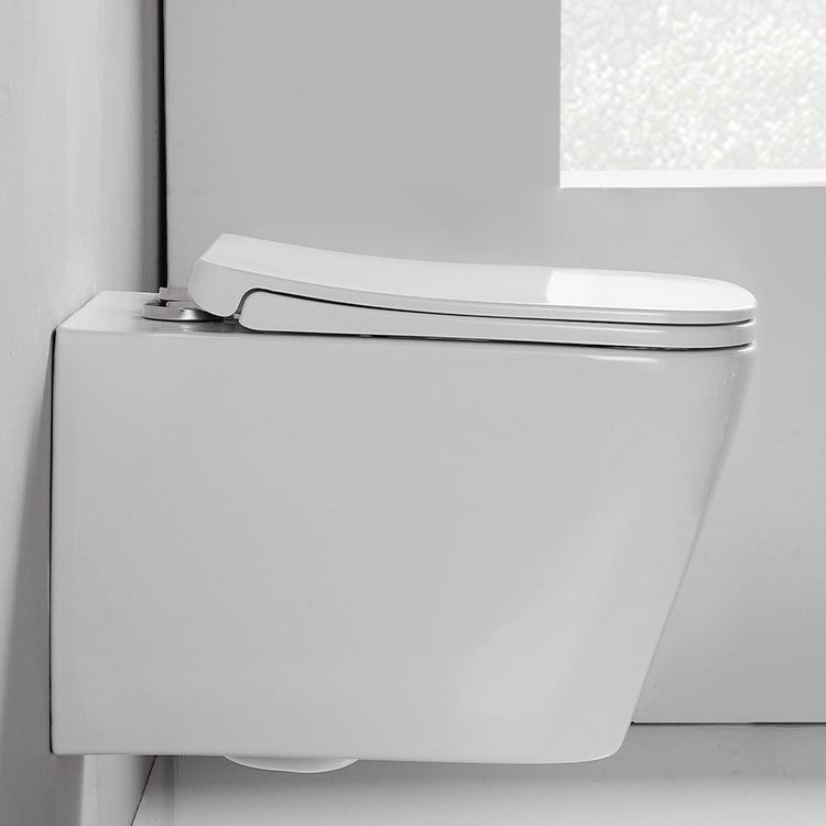 Wall Mount Flush Toilet Single Flush Modern One-Piece Toilet Urine Toilet Clearhalo 'Bathroom Remodel & Bathroom Fixtures' 'Home Improvement' 'home_improvement' 'home_improvement_toilets' 'Toilets & Bidets' 'Toilets' 6288233