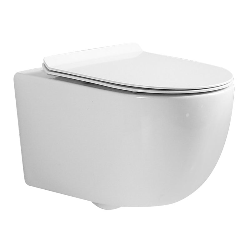 Wall Mount Flush Toilet Single Flush Modern One-Piece Toilet Urine Toilet Clearhalo 'Bathroom Remodel & Bathroom Fixtures' 'Home Improvement' 'home_improvement' 'home_improvement_toilets' 'Toilets & Bidets' 'Toilets' 6288235
