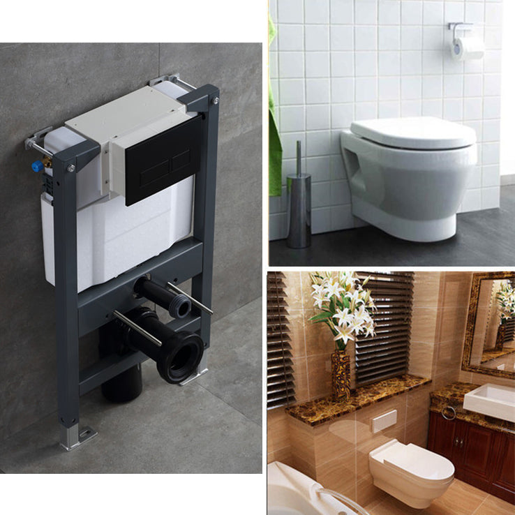 Modern Wall Mount Flush Toilet All-In-One Siphon Jet Toilet Bowl Clearhalo 'Bathroom Remodel & Bathroom Fixtures' 'Home Improvement' 'home_improvement' 'home_improvement_toilets' 'Toilets & Bidets' 'Toilets' 6288287