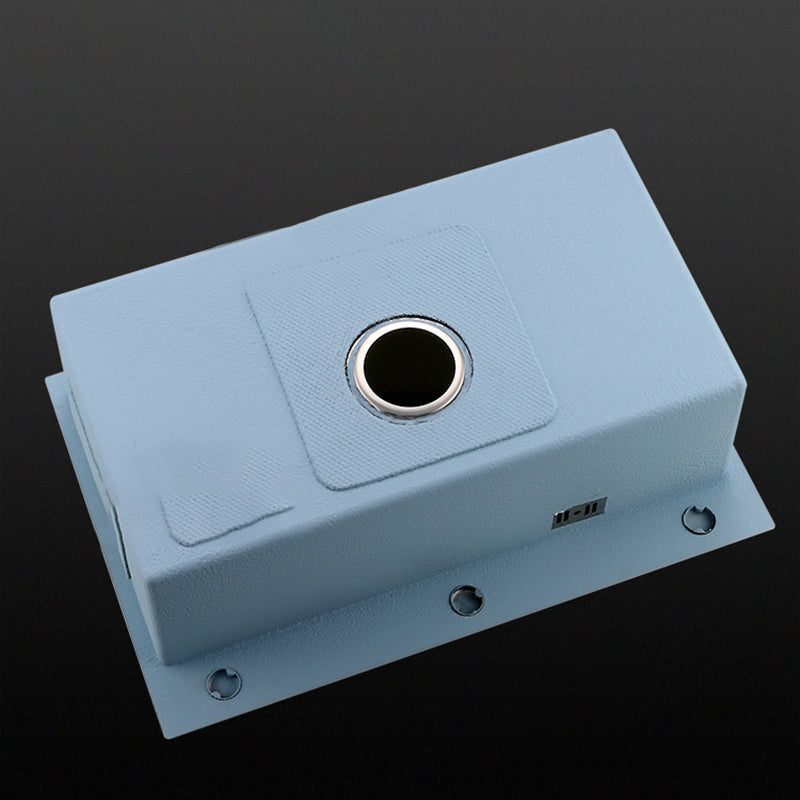 Contemporary Kitchen Sink Corrosion Resistant Kitchen Sink with Faucet Clearhalo 'Home Improvement' 'home_improvement' 'home_improvement_kitchen_sinks' 'Kitchen Remodel & Kitchen Fixtures' 'Kitchen Sinks & Faucet Components' 'Kitchen Sinks' 'kitchen_sinks' 6298320