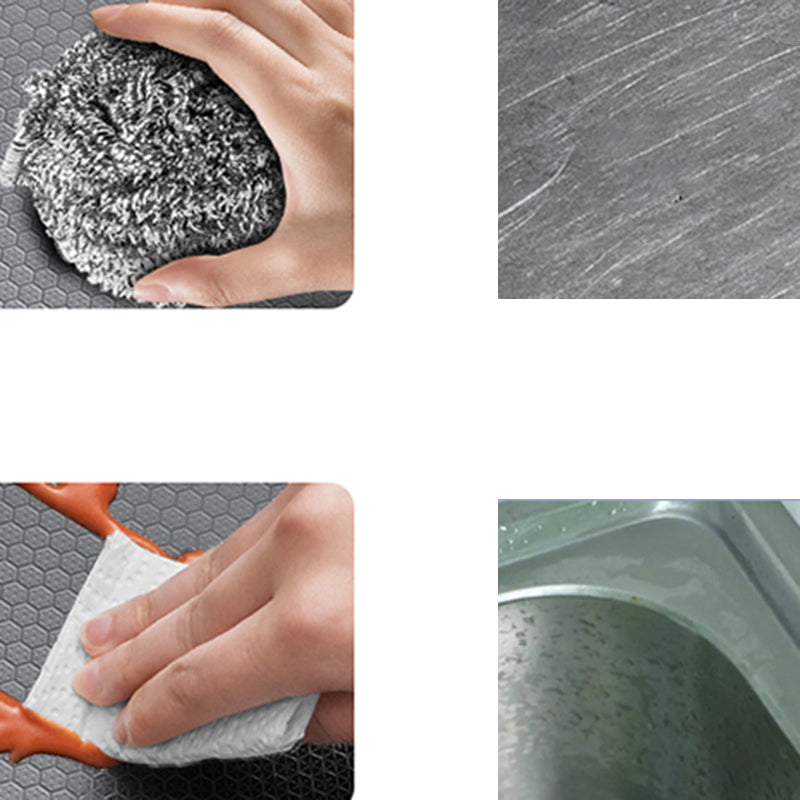 Classic Style Kitchen Sink Corrosion Resistant 1 Holes Kitchen Sink with Drain Assembly Clearhalo 'Home Improvement' 'home_improvement' 'home_improvement_kitchen_sinks' 'Kitchen Remodel & Kitchen Fixtures' 'Kitchen Sinks & Faucet Components' 'Kitchen Sinks' 'kitchen_sinks' 6298330