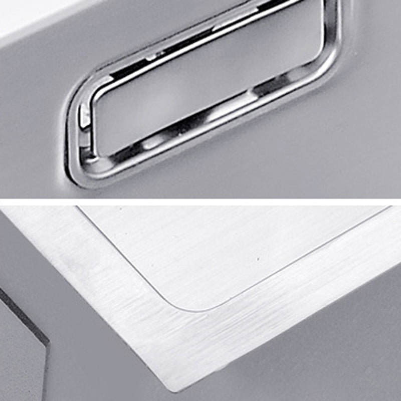 Modern Bar Prep Sink Stainless Steel Faucet and Drain Assembly Kitchen Sink Clearhalo 'Home Improvement' 'home_improvement' 'home_improvement_kitchen_sinks' 'Kitchen Remodel & Kitchen Fixtures' 'Kitchen Sinks & Faucet Components' 'Kitchen Sinks' 'kitchen_sinks' 6298388