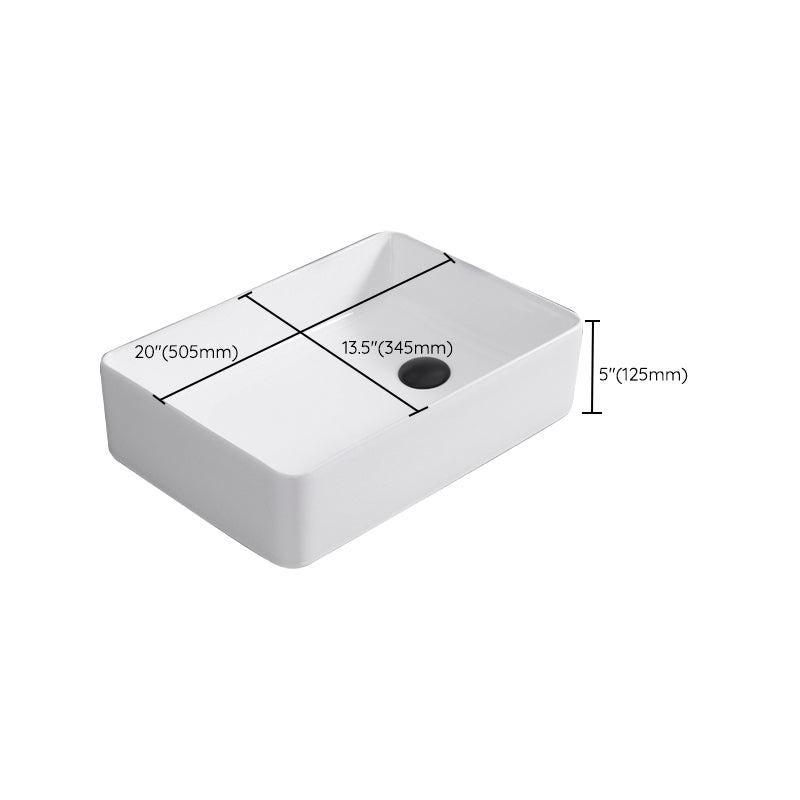 Contemporary Bathroom Sink with Single Faucet Hole Solid Color Oval-Shape Vessel Sink Clearhalo 'Bathroom Remodel & Bathroom Fixtures' 'Bathroom Sinks & Faucet Components' 'Bathroom Sinks' 'bathroom_sink' 'Home Improvement' 'home_improvement' 'home_improvement_bathroom_sink' 6298412