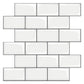 12"x 12" Resin Mosaic Tile Square Peel and Stick Tile for Backsplash & Wall Tile Clearhalo 'Flooring 'Home Improvement' 'home_improvement' 'home_improvement_peel_stick_blacksplash' 'Peel & Stick Backsplash Tile' 'peel_stick_blacksplash' 'Walls & Ceilings' Walls and Ceiling' 6298621