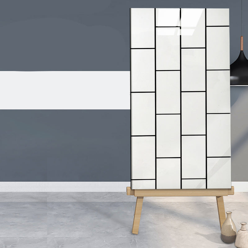 Rectangular Peel and Stick Tiles PVC Single Tile for Kitchen and Bathroom Cream Clearhalo 'Flooring 'Home Improvement' 'home_improvement' 'home_improvement_peel_stick_blacksplash' 'Peel & Stick Backsplash Tile' 'peel_stick_blacksplash' 'Walls & Ceilings' Walls and Ceiling' 6298681