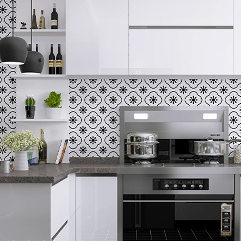 Rectangular Peel and Stick Tiles PVC Single Tile for Kitchen and Bathroom Clearhalo 'Flooring 'Home Improvement' 'home_improvement' 'home_improvement_peel_stick_blacksplash' 'Peel & Stick Backsplash Tile' 'peel_stick_blacksplash' 'Walls & Ceilings' Walls and Ceiling' 6298695